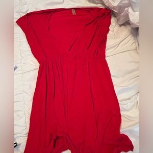 Red Victoria’s Secret dress/cover up